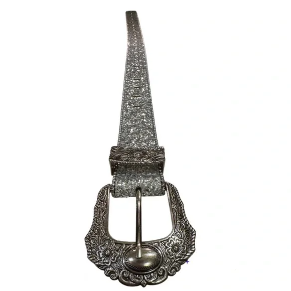 Buckle Glitz Rhinestone Belt - Picture 5 of 16